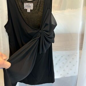 Black layered tank